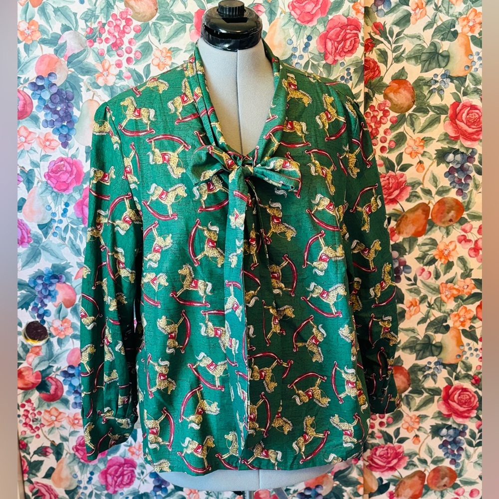 Rocking Horse, 1960’s reproduction Top, 2X